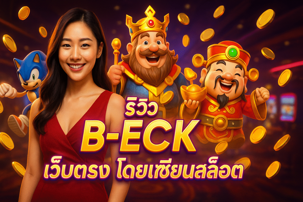 รีวิว B-ECK เว็บตรง โดยเซียนสล็อต