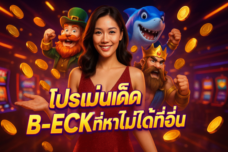 โปรโมชั่นเด็ด B-ECK ที่หาไม่ได้ที่อื่น