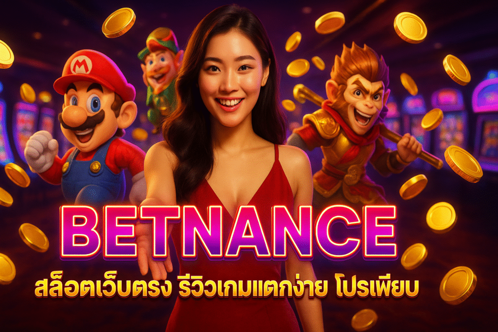 BETNANCE สล็อตเว็บตรง รีวิวเกมแตกง่าย โปรเพียบ